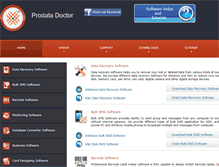 Tablet Screenshot of prodatadoctor.net